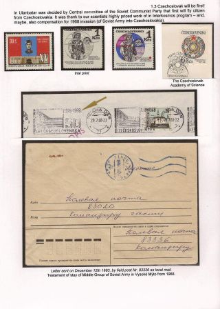 THE CZECHOSLOVAK COSMONAUT – sheet 4
