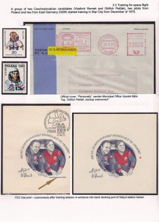 THE CZECHOSLOVAK COSMONAUT – sheet 6