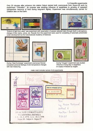 THE CZECHOSLOVAK COSMONAUT – sheet 10