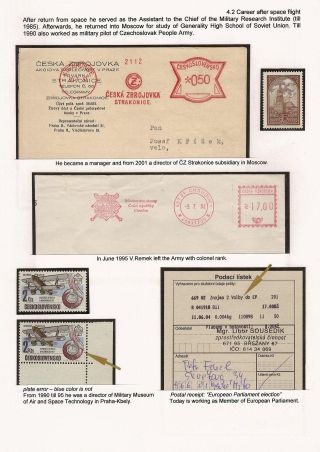 THE CZECHOSLOVAK COSMONAUT – sheet 15