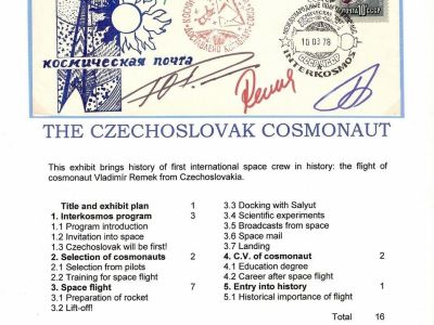 ČESKOSLOVENSKÝ KOSMONAUT