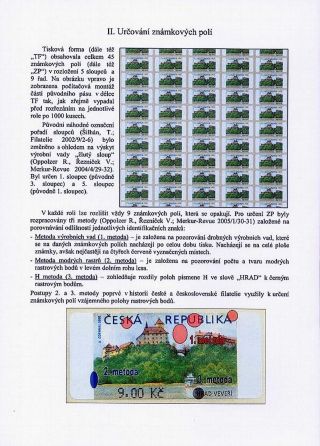 CASTLE VEVEŘÍ VARIABLE RATE STAMP – sheet 14