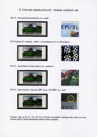 CASTLE VEVEŘÍ VARIABLE RATE STAMP – sheet 18