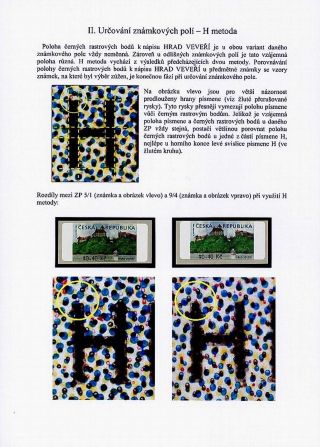 CASTLE VEVEŘÍ VARIABLE RATE STAMP – sheet 20