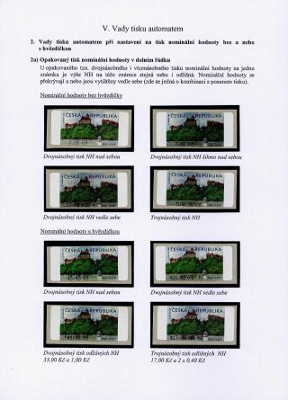 CASTLE VEVEŘÍ VARIABLE RATE STAMP – sheet 59