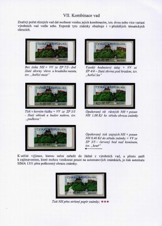 CASTLE VEVEŘÍ VARIABLE RATE STAMP – sheet 64