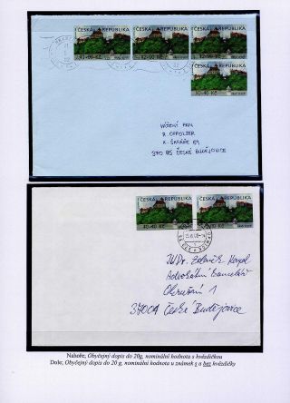 CASTLE VEVEŘÍ VARIABLE RATE STAMP – sheet 68