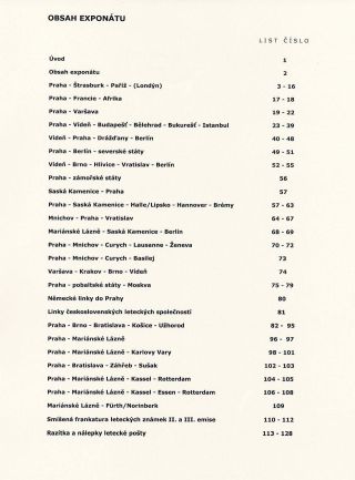 ČESKOSLOVENSKÁ LETECKÁ POŠTA (1922-1931) – list 2