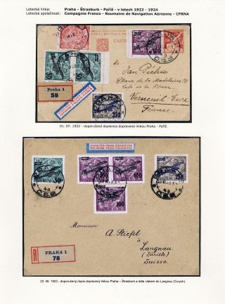 ČESKOSLOVENSKÁ LETECKÁ POŠTA (1922-1931) – list 3