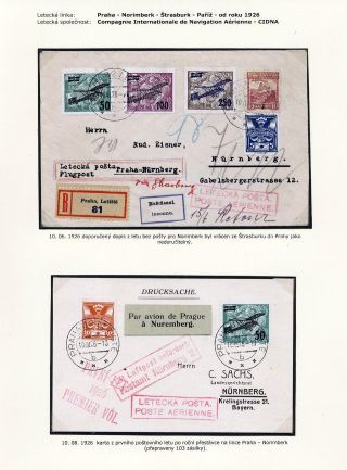 ČESKOSLOVENSKÁ LETECKÁ POŠTA (1922-1931) – list 8
