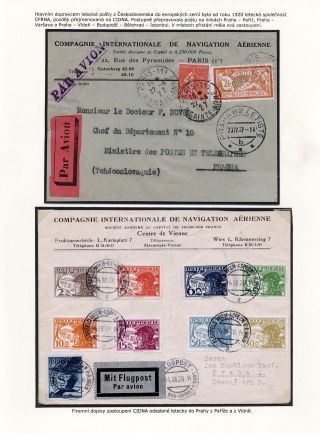 ČESKOSLOVENSKÁ LETECKÁ POŠTA (1922-1931) – list 9
