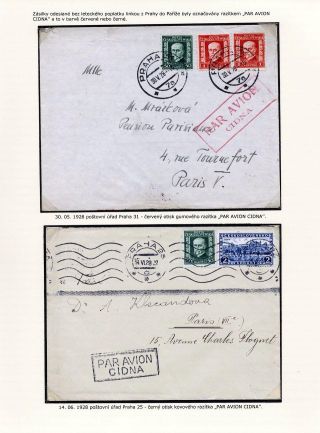 ČESKOSLOVENSKÁ LETECKÁ POŠTA (1922-1931) – list 11