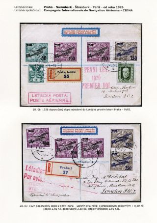 ČESKOSLOVENSKÁ LETECKÁ POŠTA (1922-1931) – list 14