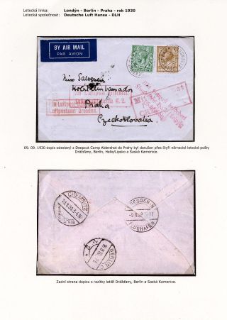 ČESKOSLOVENSKÁ LETECKÁ POŠTA (1922-1931) – list 16