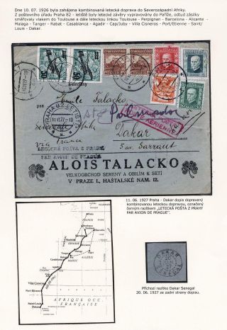 ČESKOSLOVENSKÁ LETECKÁ POŠTA (1922-1931) – list 17