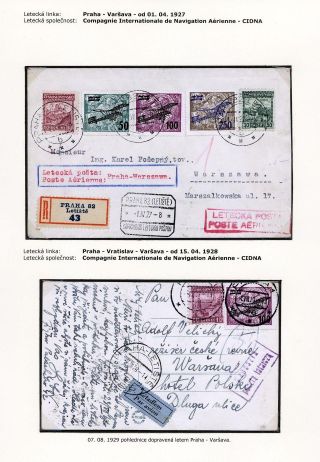 ČESKOSLOVENSKÁ LETECKÁ POŠTA (1922-1931) – list 22