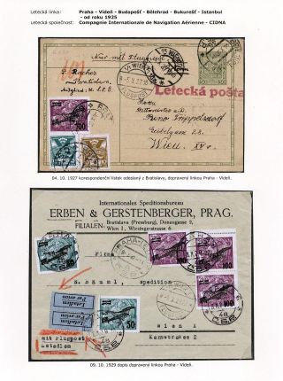 ČESKOSLOVENSKÁ LETECKÁ POŠTA (1922-1931) – list 28
