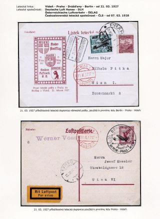 ČESKOSLOVENSKÁ LETECKÁ POŠTA (1922-1931) – list 40