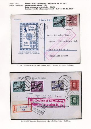 ČESKOSLOVENSKÁ LETECKÁ POŠTA (1922-1931) – list 43