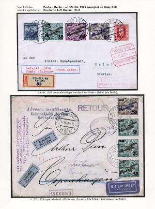 ČESKOSLOVENSKÁ LETECKÁ POŠTA (1922-1931) – list 50