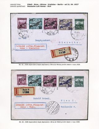 ČESKOSLOVENSKÁ LETECKÁ POŠTA (1922-1931) – list 54