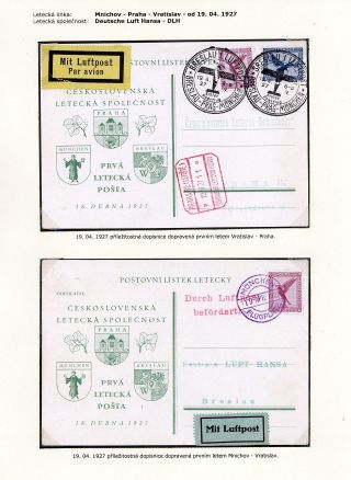 ČESKOSLOVENSKÁ LETECKÁ POŠTA (1922-1931) – list 64