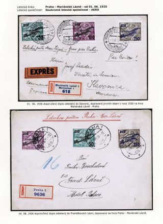 ČESKOSLOVENSKÁ LETECKÁ POŠTA (1922-1931) – list 97