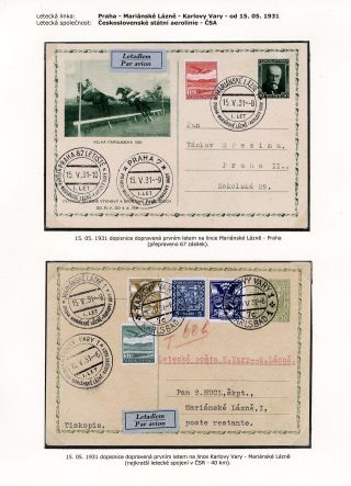ČESKOSLOVENSKÁ LETECKÁ POŠTA (1922-1931) – list 101