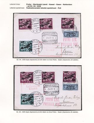 ČESKOSLOVENSKÁ LETECKÁ POŠTA (1922-1931) – list 106