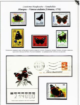 BUTTERFLIES FROM THE RED BOOK OF SMOLENSK REGION – sheet 9
