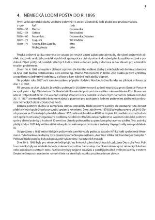 BEGINNINGS OF THE GERMAN MARINE FIELDPOST 1895-1914 – sheet 8