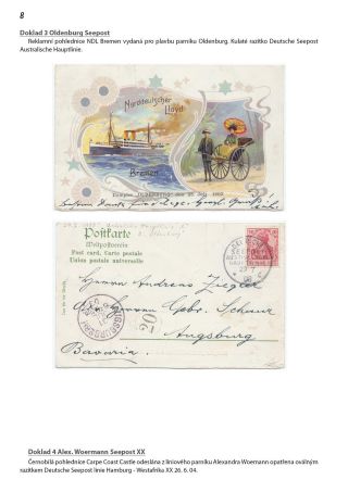 BEGINNINGS OF THE GERMAN MARINE FIELDPOST 1895-1914 – sheet 9