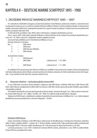 BEGINNINGS OF THE GERMAN MARINE FIELDPOST 1895-1914 – sheet 11