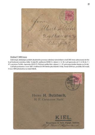 BEGINNINGS OF THE GERMAN MARINE FIELDPOST 1895-1914 – sheet 12