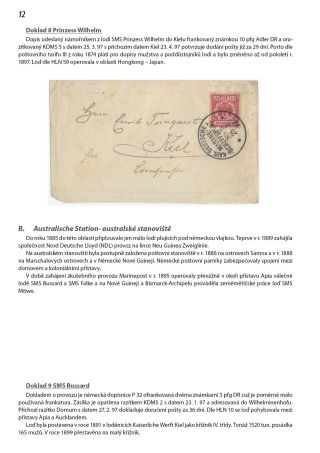 BEGINNINGS OF THE GERMAN MARINE FIELDPOST 1895-1914 – sheet 13