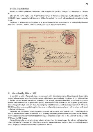 ANFÄNGE DES DEUTSCHE MARINE FELDPOST 1895-1914 – Blatt 24