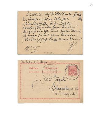 ANFÄNGE DES DEUTSCHE MARINE FELDPOST 1895-1914 – Blatt 32