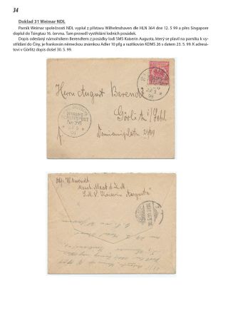 ANFÄNGE DES DEUTSCHE MARINE FELDPOST 1895-1914 – Blatt 35