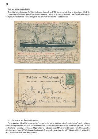 ANFÄNGE DES DEUTSCHE MARINE FELDPOST 1895-1914 – Blatt 39