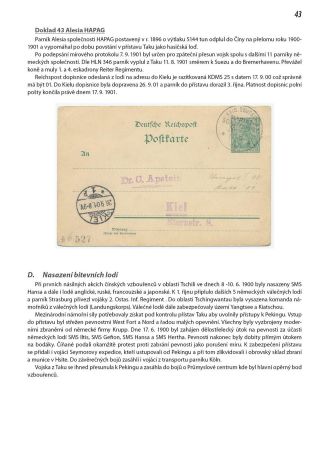 ANFÄNGE DES DEUTSCHE MARINE FELDPOST 1895-1914 – Blatt 44