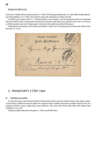 ANFÄNGE DES DEUTSCHE MARINE FELDPOST 1895-1914 – Blatt 49