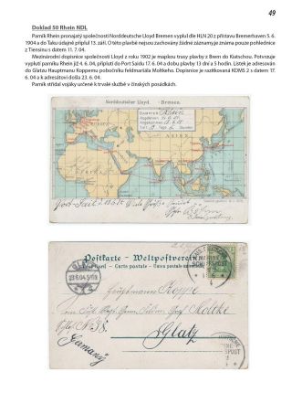 ANFÄNGE DES DEUTSCHE MARINE FELDPOST 1895-1914 – Blatt 50