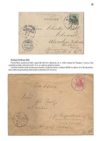 ANFÄNGE DES DEUTSCHE MARINE FELDPOST 1895-1914 – Blatt 54