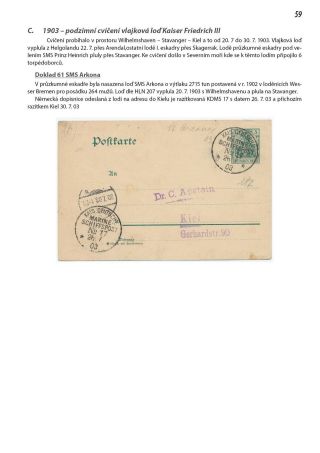 ANFÄNGE DES DEUTSCHE MARINE FELDPOST 1895-1914 – Blatt 60