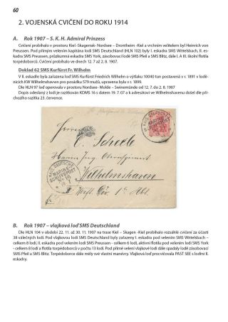 ANFÄNGE DES DEUTSCHE MARINE FELDPOST 1895-1914 – Blatt 61