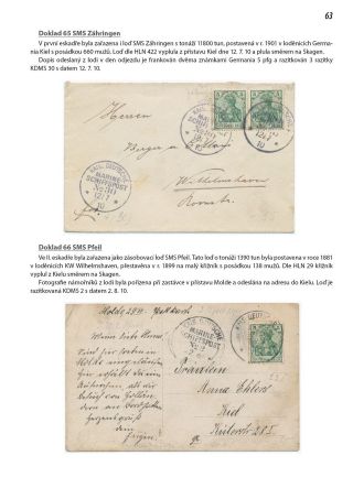 ANFÄNGE DES DEUTSCHE MARINE FELDPOST 1895-1914 – Blatt 64