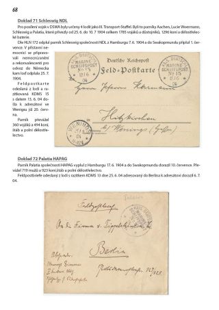 ANFÄNGE DES DEUTSCHE MARINE FELDPOST 1895-1914 – Blatt 69