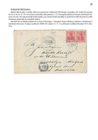 ANFÄNGE DES DEUTSCHE MARINE FELDPOST 1895-1914 – Blatt 76