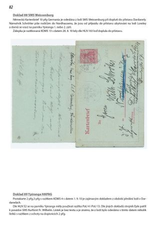 ANFÄNGE DES DEUTSCHE MARINE FELDPOST 1895-1914 – Blatt 83