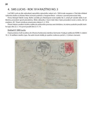 ANFÄNGE DES DEUTSCHE MARINE FELDPOST 1895-1914 – Blatt 85